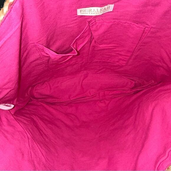 Shiraleah Stripe Straw Tote Bag - Picture 3 of 7